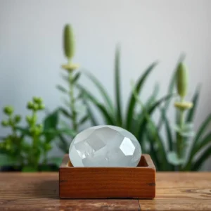 Clear Quartz Throat Chakra Crystal