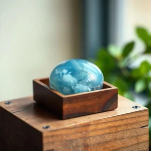 Blue Lace Agate Throat Chakra Crystal